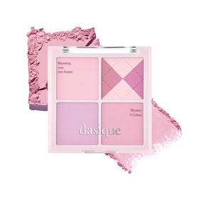 Blush dasique Mood Cheek #05 Violet Knit avec quatre teintes devant
