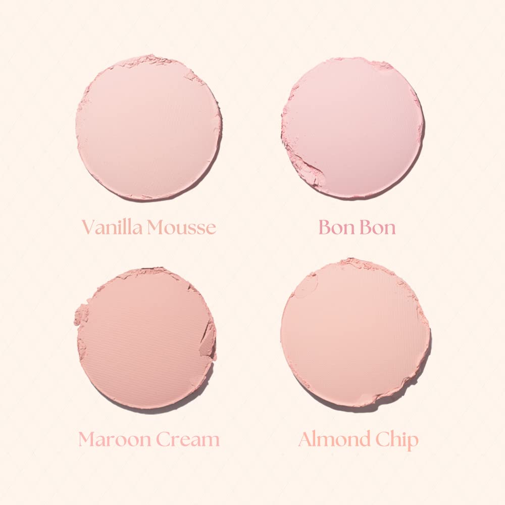 Blush dasique Mood Cheek #09 Almond Vanilla applicateur