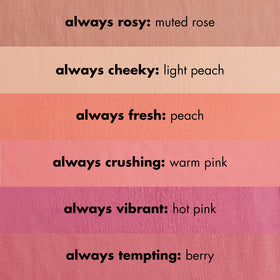 Blush e.l.f. Mat Infusé de Primer, packaging ouvert avec miroir