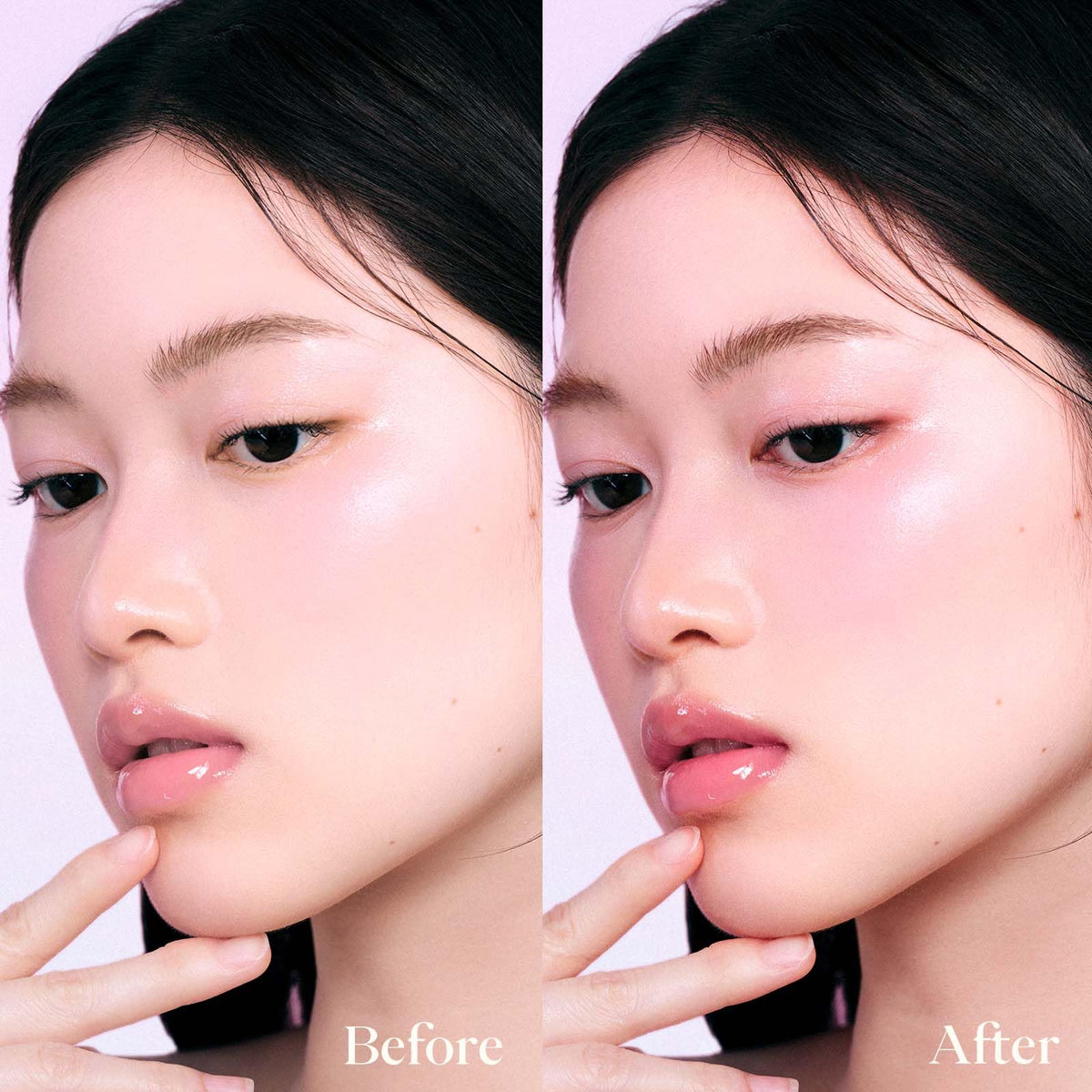 Blush Joocyee AURA dans un environnement de maquillage