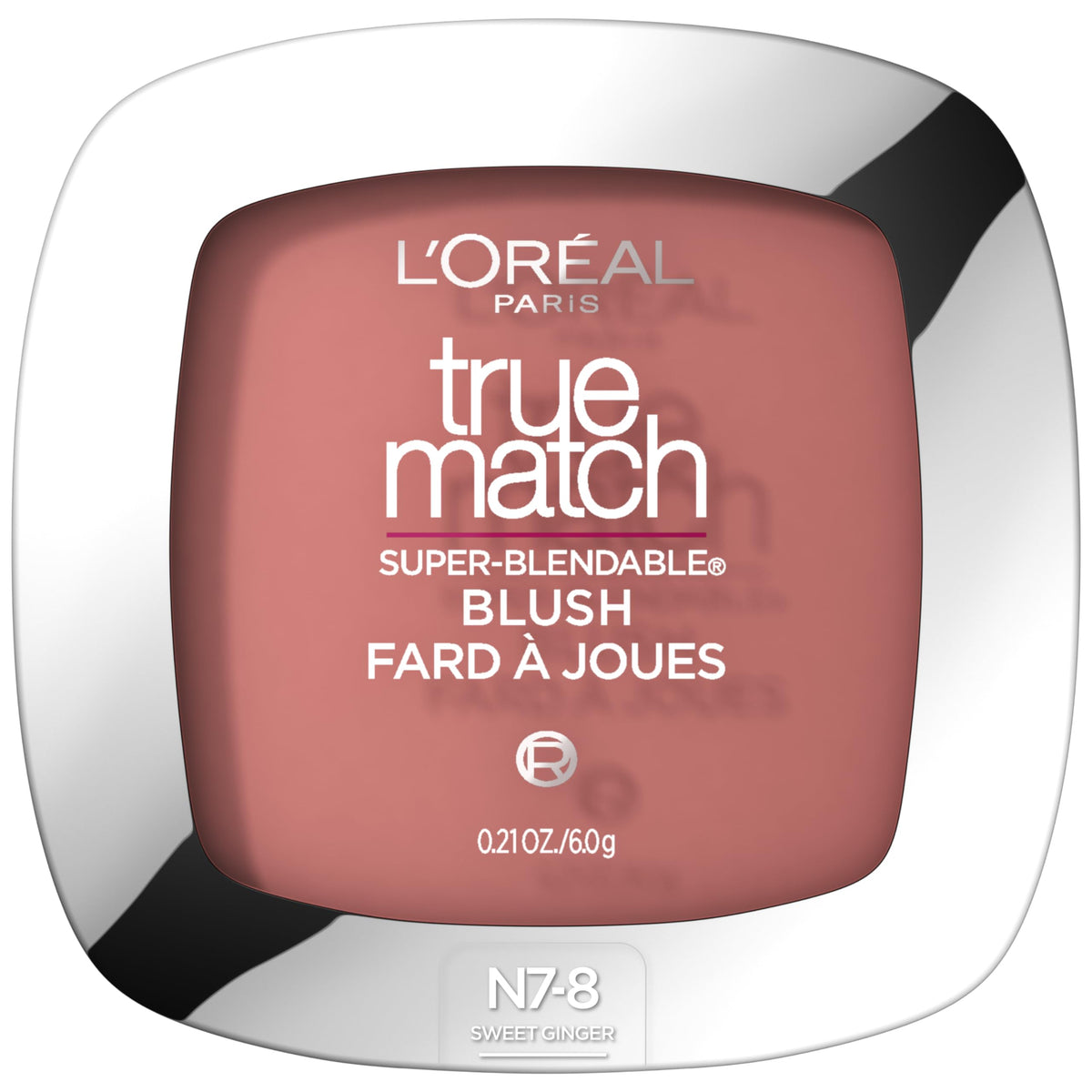 Blush L'Oreal Paris True Match Sweet Ginger avant avec miroir