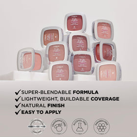 Blush L'Oreal Paris True Match Sweet Ginger en utilisation