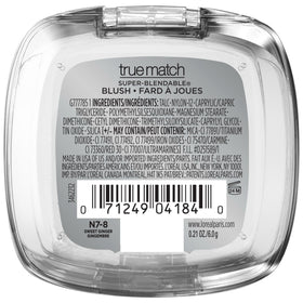 Blush L'Oreal Paris True Match Sweet Ginger texture poudre