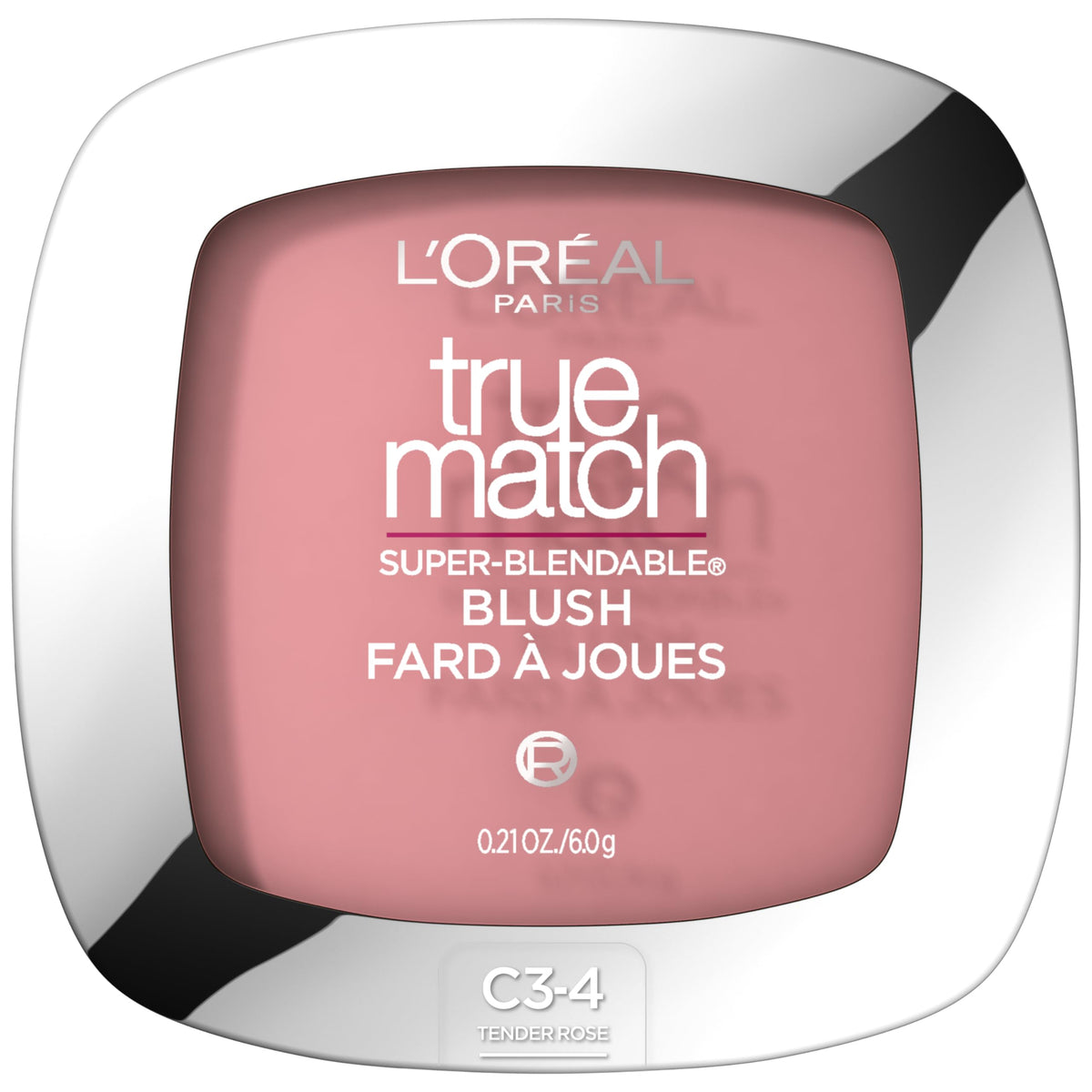 Blush L'Oreal Paris True Match Tender Rose 41g - vue de face