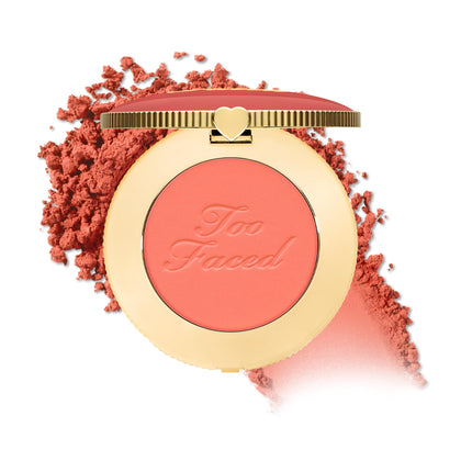 Blush Too Faced Cloud Crush Tequila Sunset vue avant avec texture veloutée