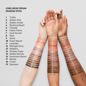 Bobbi Brown Long-Wear Cream Shadow Stick Mulberry 9g application demo