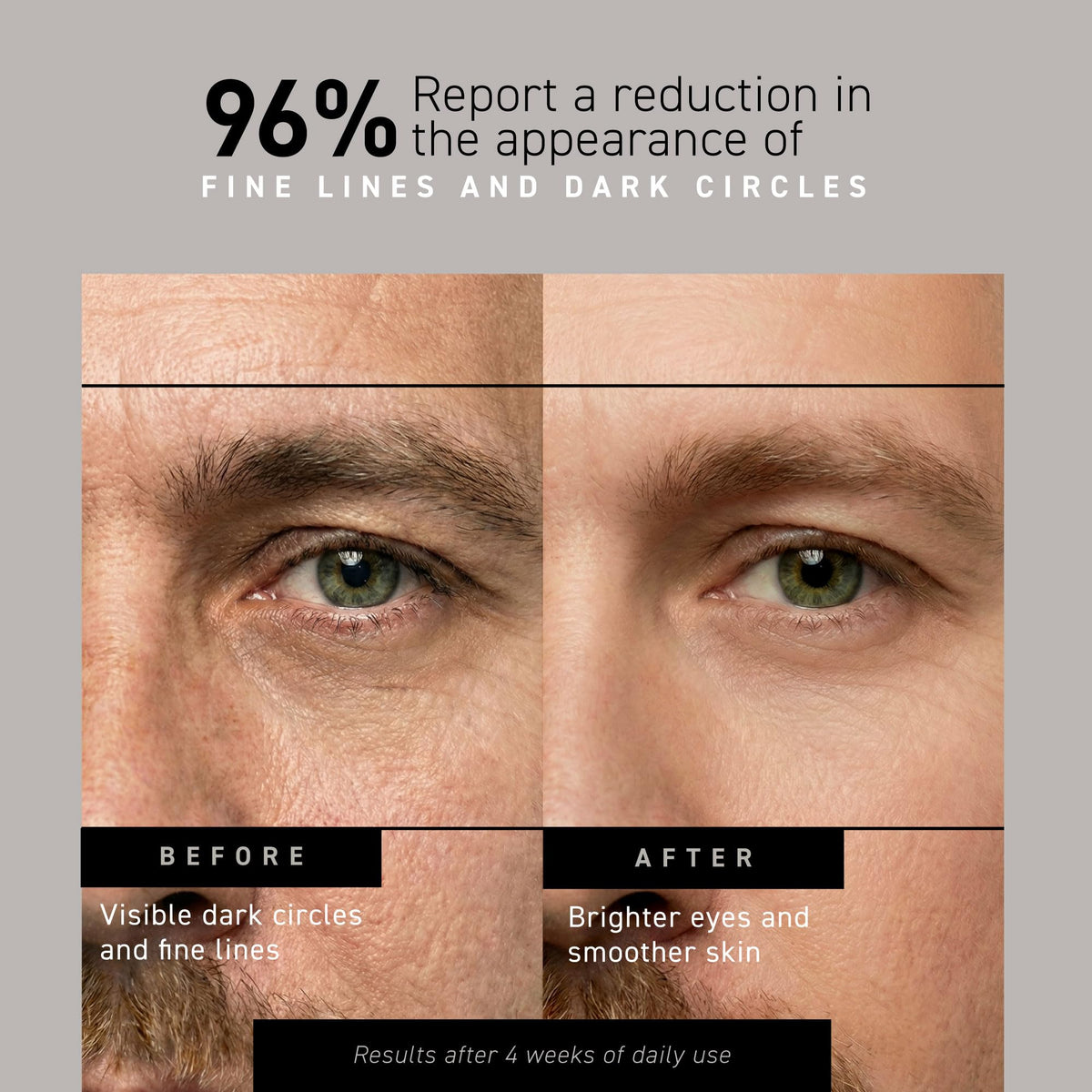 Bocal de crème contour des yeux Brickell ouvert