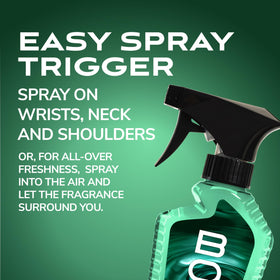 BOD man Spray Corporel Fresh Guy 8 fl oz en environnement extérieur