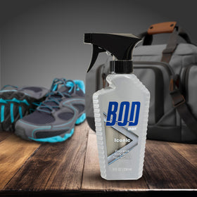 Bod Man spray corporel iconique 8 oz en usage