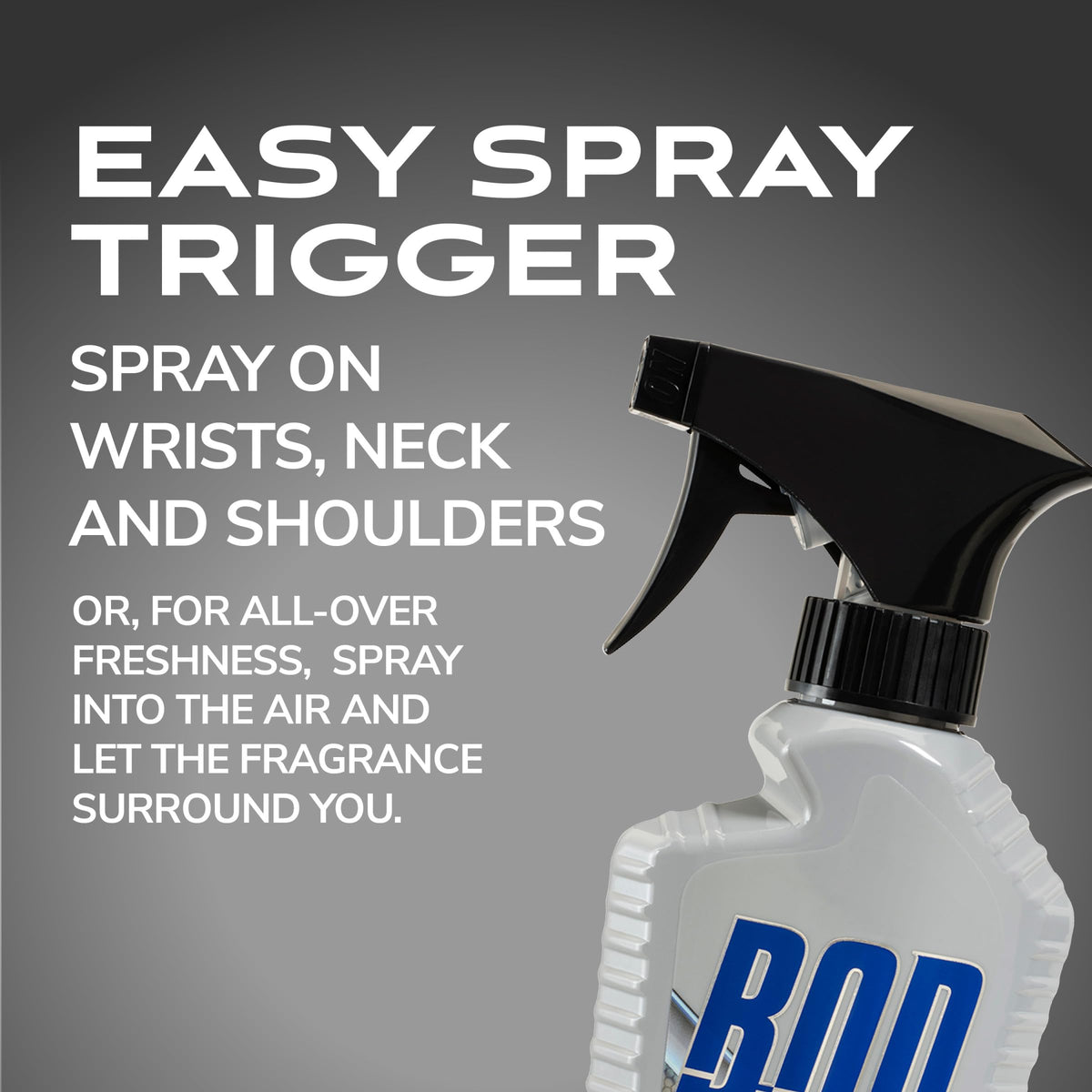 Bod Man spray corporel iconique 8 oz vue de dos