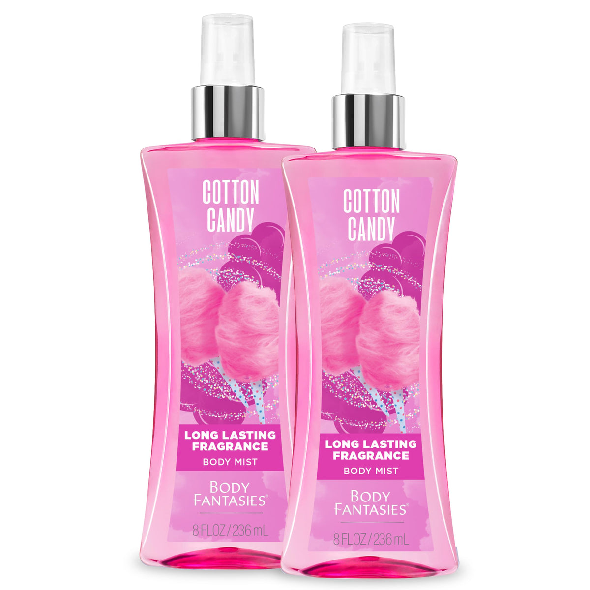 Body Fantasies Brume Parfumée Coton Sucré 490g vue de face