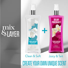 Body Fantasies Brume Parfumée Musc Blanc et ses notes de parfum