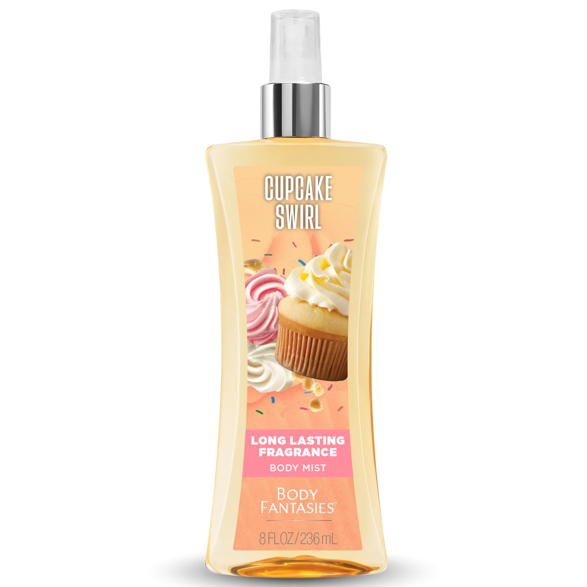 Body Fantasies Spray Corporel Cupcake Swirl 240g vue de face