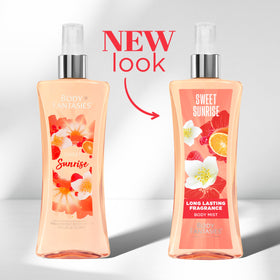 Body Fantasies Spray Corporel Parfumé Sweet Sunrise 8 fl oz vue arrière