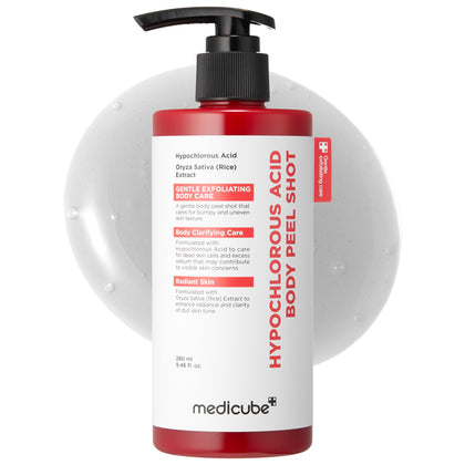 Body Peel Shot medicube 350g vue avant avec étiquette