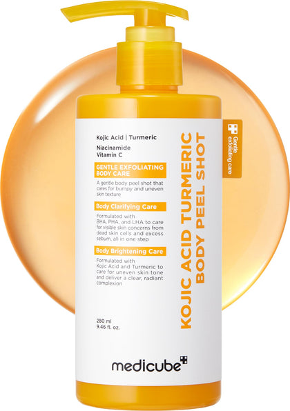 Body Peel Shot medicube 350g vue de face avec étiquette