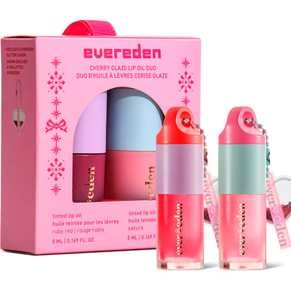 Boîte cadeau des huiles à lèvres teintées Evereden