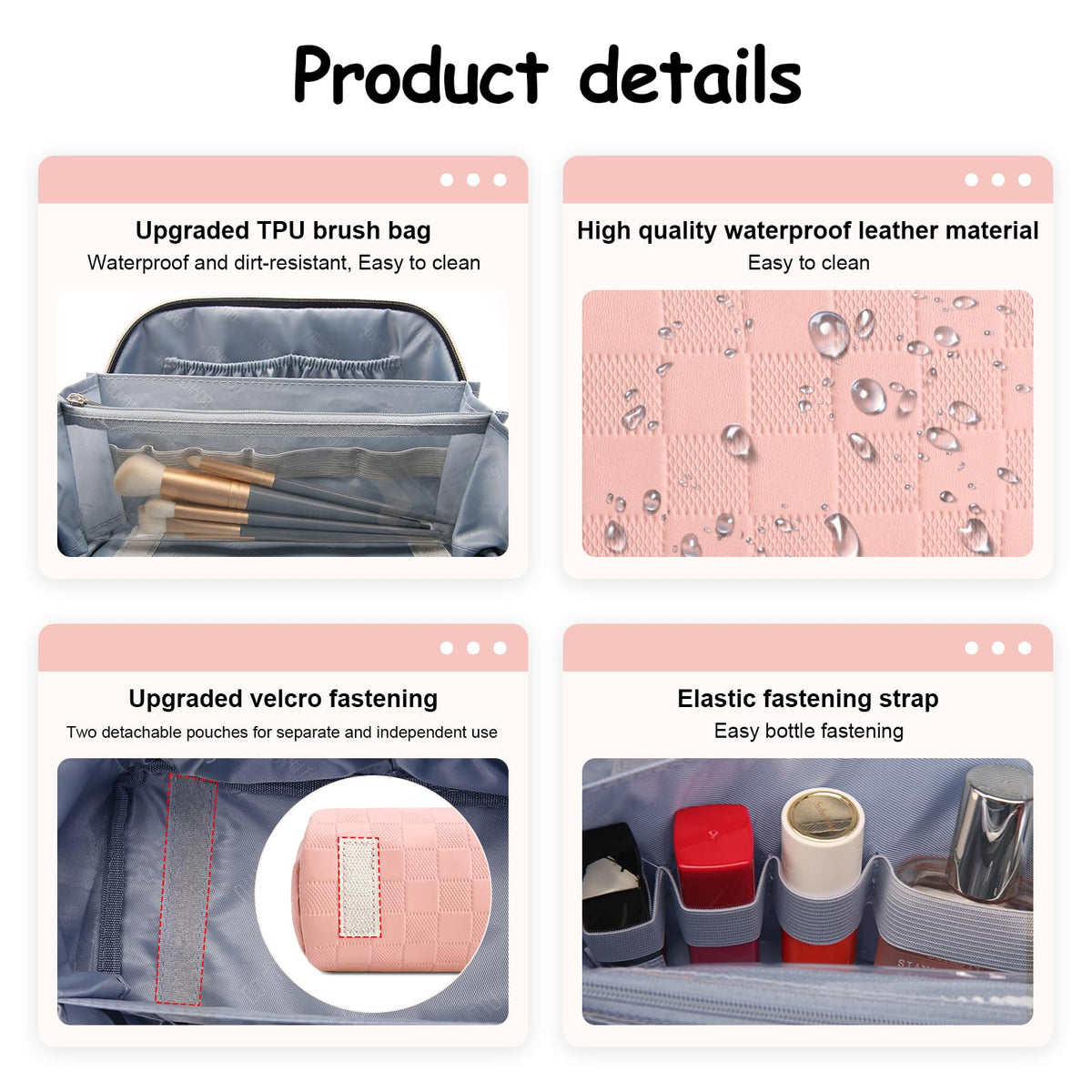 Boîte cadeau élégante de la trousse BOYATU