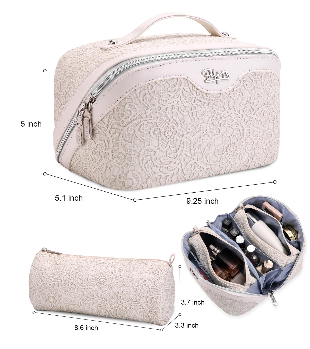 Boîte cadeau élégante de la trousse de maquillage BOYATU