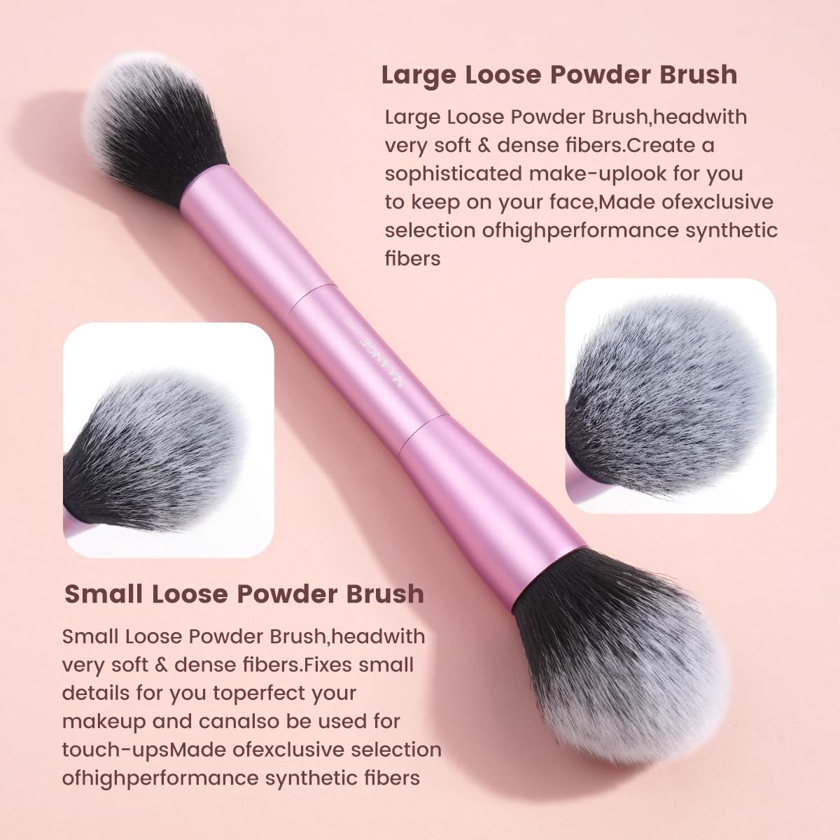 Boîte cadeau MAANGE avec set de pinceaux de maquillage