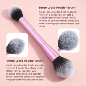 Boîte cadeau MAANGE avec set de pinceaux de maquillage