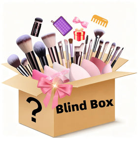 Boîte d'assortiment de pinceaux de maquillage BS-MALL vue de face