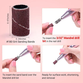 Boîte d'emballage des bandes abrasives MelodySusie