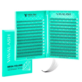 Boîte d'extensions de cils VAVALASH 10D avec plusieurs longueurs