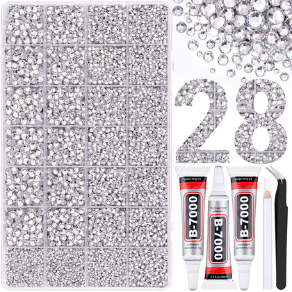 Boîte de 30000 rhinestones en résine TINKRSTUFF vue de face