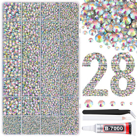 Boîte de 30000 rhinestones résine TINKRSTUFF avec compartiments