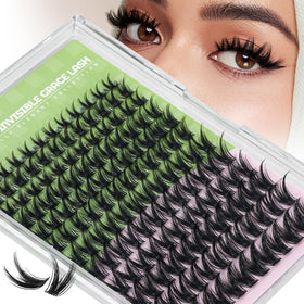 Boîte de cils postiches KEYYOU D Curl 144pcs vue de face