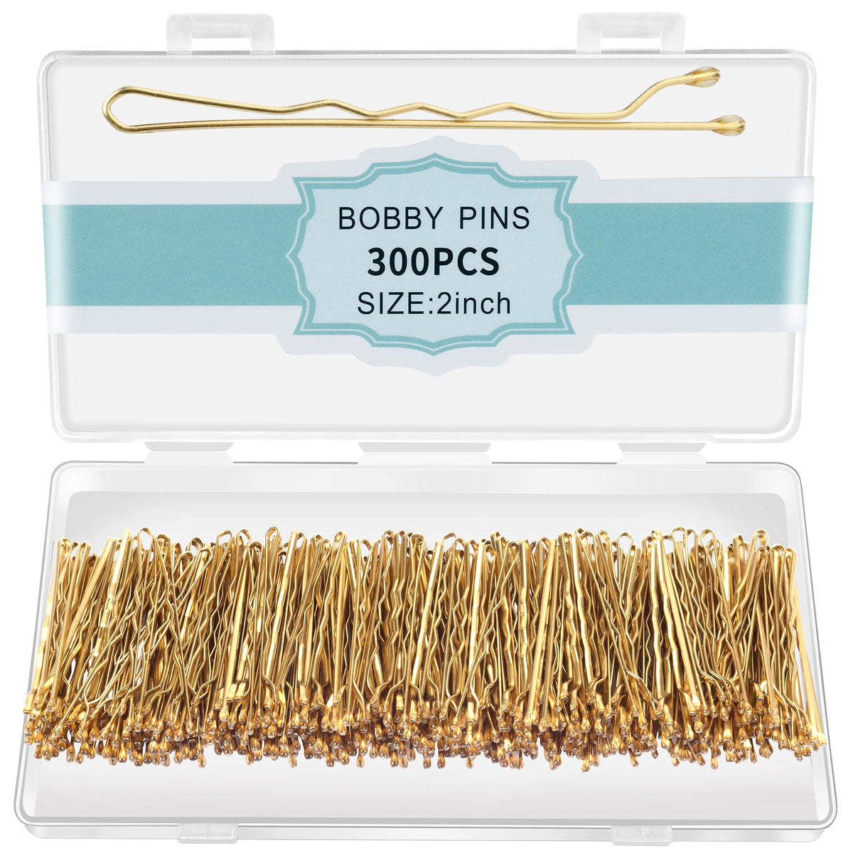 Boîte de rangement avec 300 épingles à cheveux EWAGOA