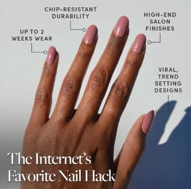 Boîte de rangement des faux ongles Glamnetic avec accessoires
