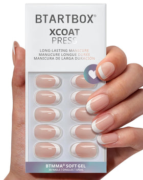 Boîte des faux ongles BTArtbox Chic Twins avec 32 pièces