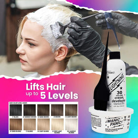 Bol de mélange et pinceau du Kit MANIC PANIC