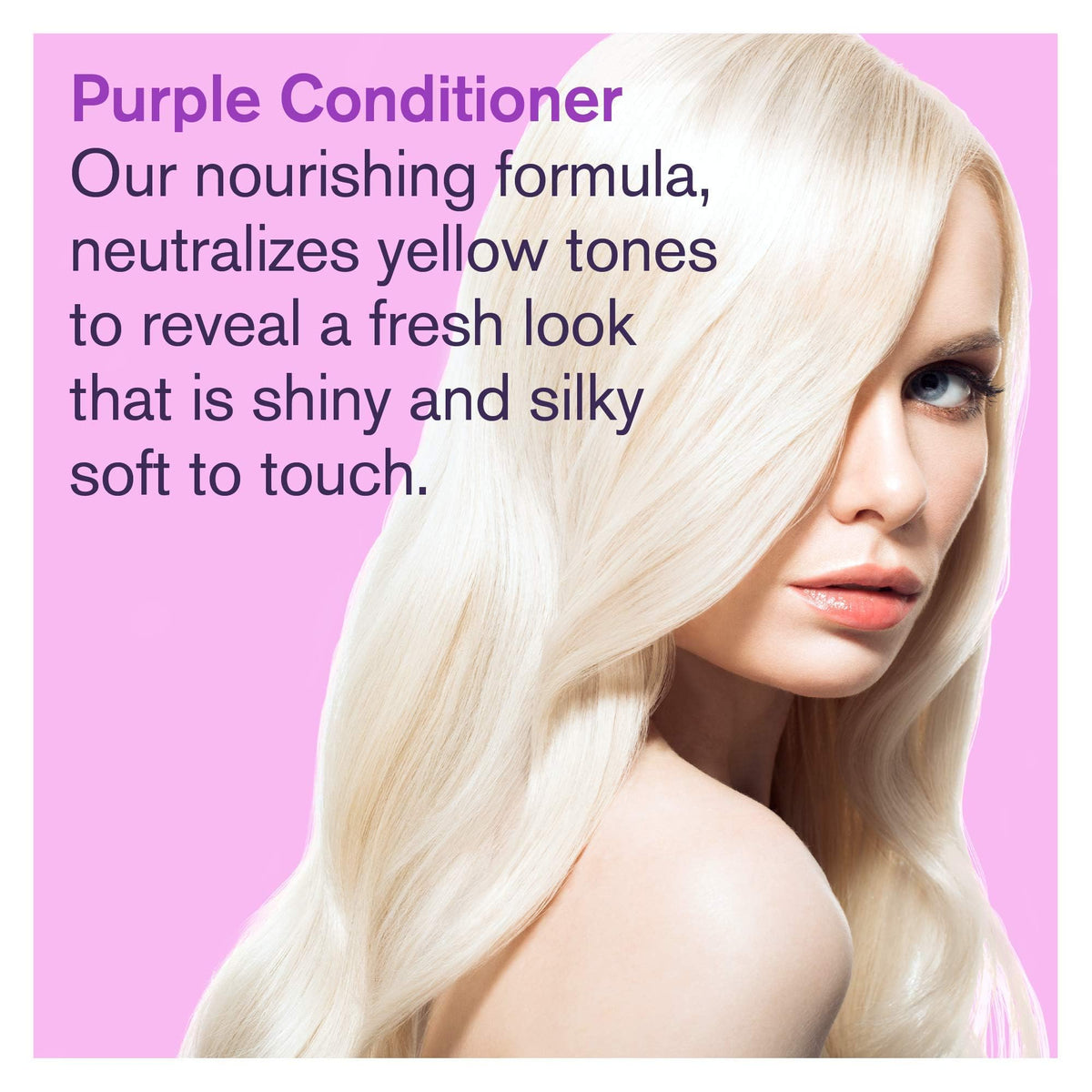 BOLD UNIQ Après-Shampooing Violet 237 ml avec ingrédients naturels