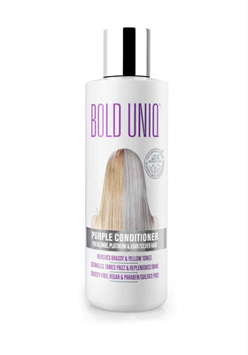 BOLD UNIQ Après-Shampooing Violet 237 ml vue avant avec étiquette