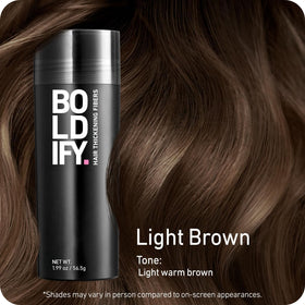 Boldify Fibres Capillaires packaging et contenu