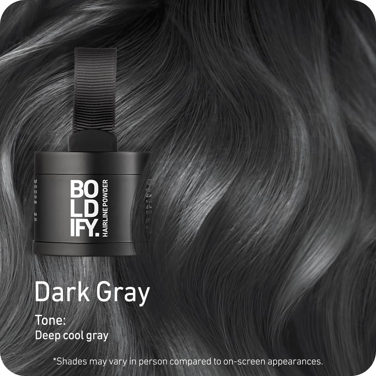 Boldify Poudre de Cheveux avec applicateur à l'intérieur