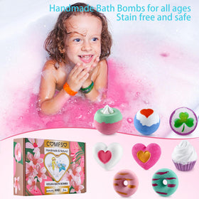 Bombe de bain comfso en forme de glace