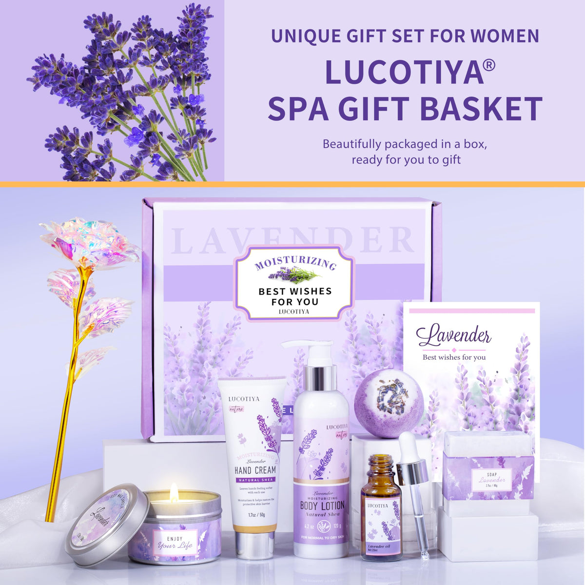 Bombes de bain et savon fait main dans le coffret