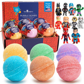 Bombes de bain Super-héros de Two Sisters en pack de 6