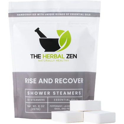 Bombes de douche aromathérapie The Herbal Zen, emballage avant
