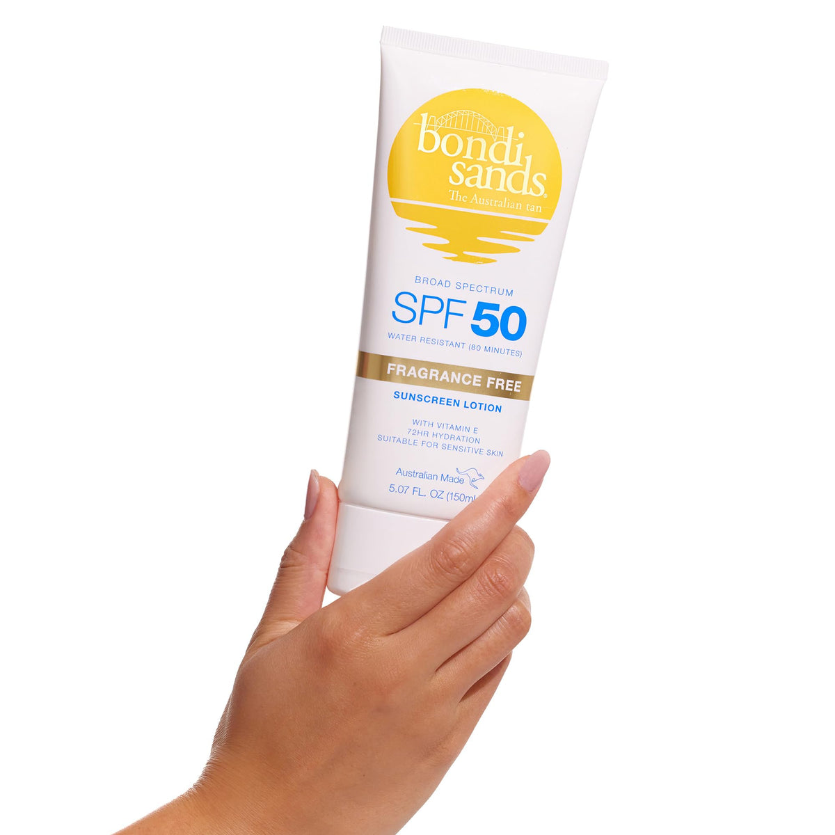 Bondi Sands Lotion Solaire Corps Sans Parfum SPF 50 - 168g