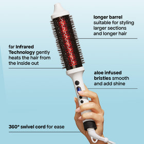 BONDIBOOST Brosse thermique infrarouge avec réglages de température