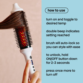 BONDIBOOST Brosse thermique infrarouge présentation de l'emballage