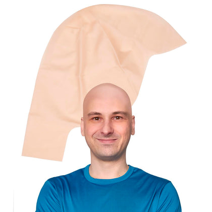 Bonnet chauve en latex beige Kangaroo vu de face