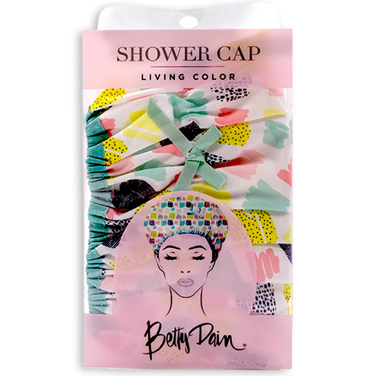 Bonnet de douche Betty Dain adapté à tous les types de cheveux