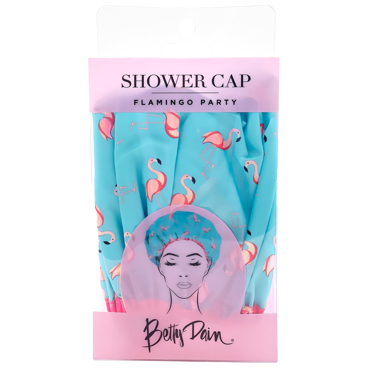 Bonnet de douche Betty Dain avec cheveux longs