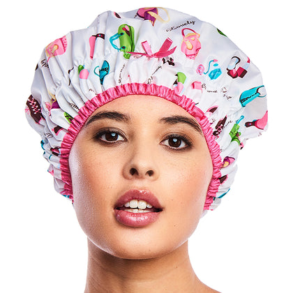 Bonnet de douche Betty Dain Fashionista Diva face avant